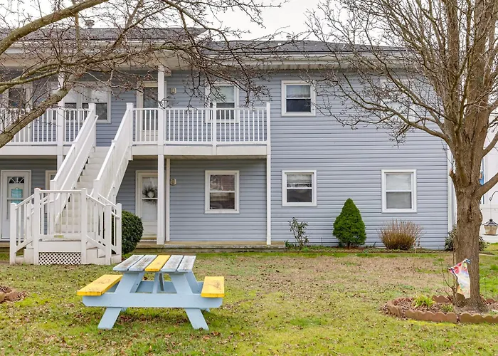 Walk To Bay & Ocean Beach! 'english Condo' Holiday home Ocean City